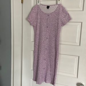 light purple floral dress from target, size kids XXL (18)